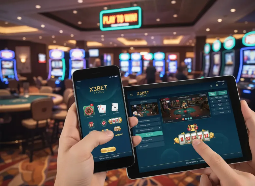 X3bet app – gra na telefonie i tablecie